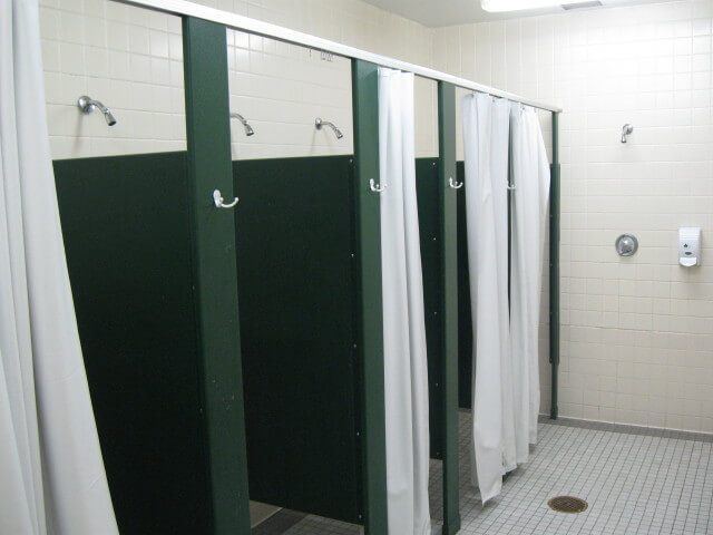 Shower Partitions, Dressing Rooms