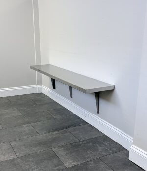 Stainless Steel Wall Mounted Locker Room Bench