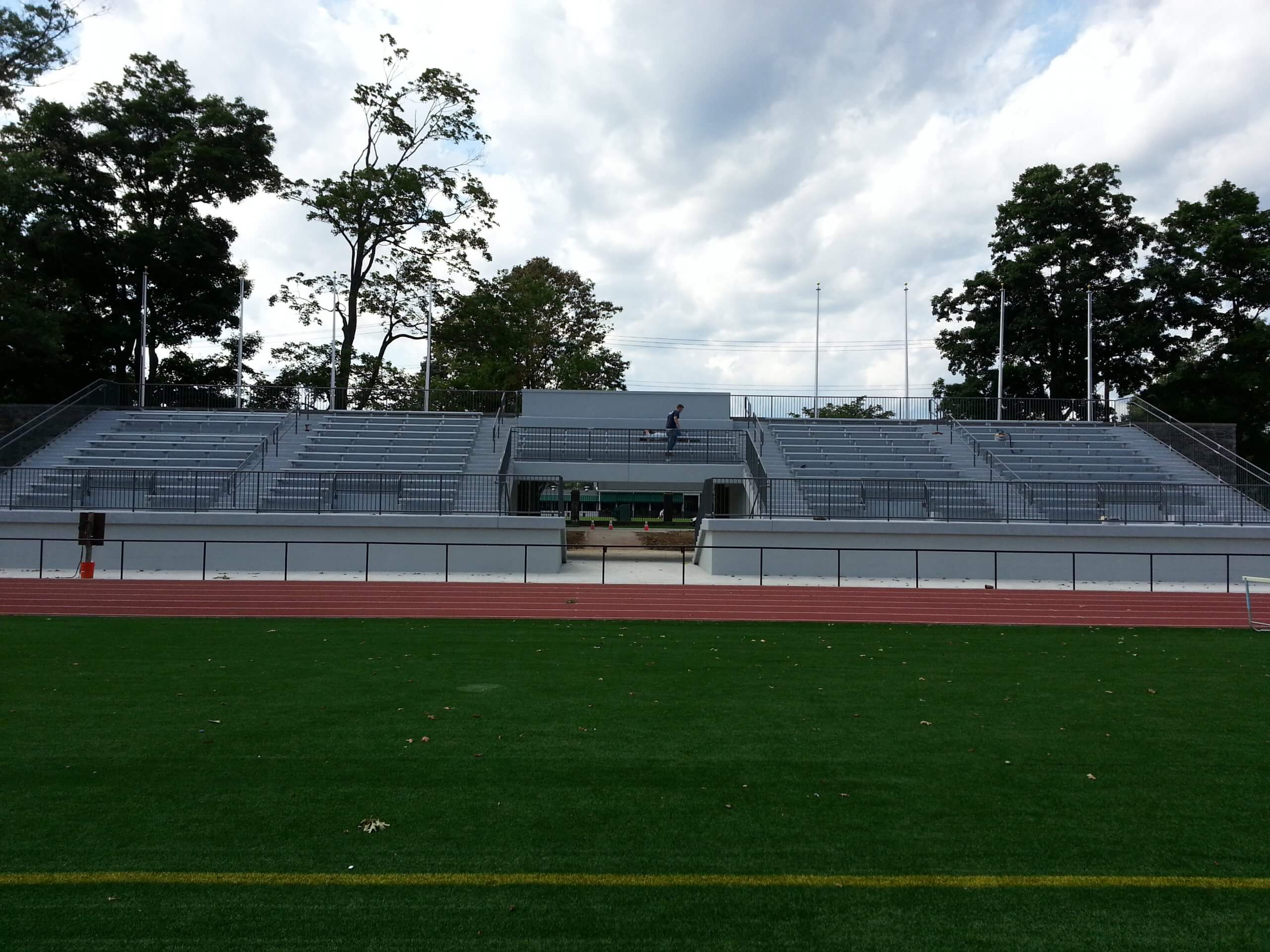 SCH full view bleachers