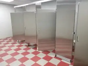 Stainless Steel Toilet Partitions by ASI Global Partitions - Image 4