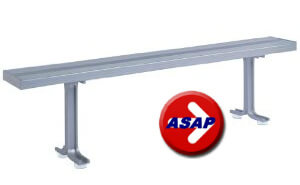 All Aluminum Locker Room Benches