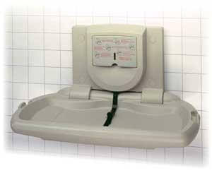 ASI SURFACE MOUNTED BABY CHANGING STATION