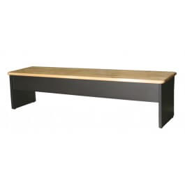 Butcher Block Top Laminate Locker Room Benches