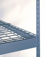 Extra Heavy Duty Rivet Lock Boltless Shelving with WIRE DECK