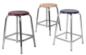 Fully Welded Round Tube Stools