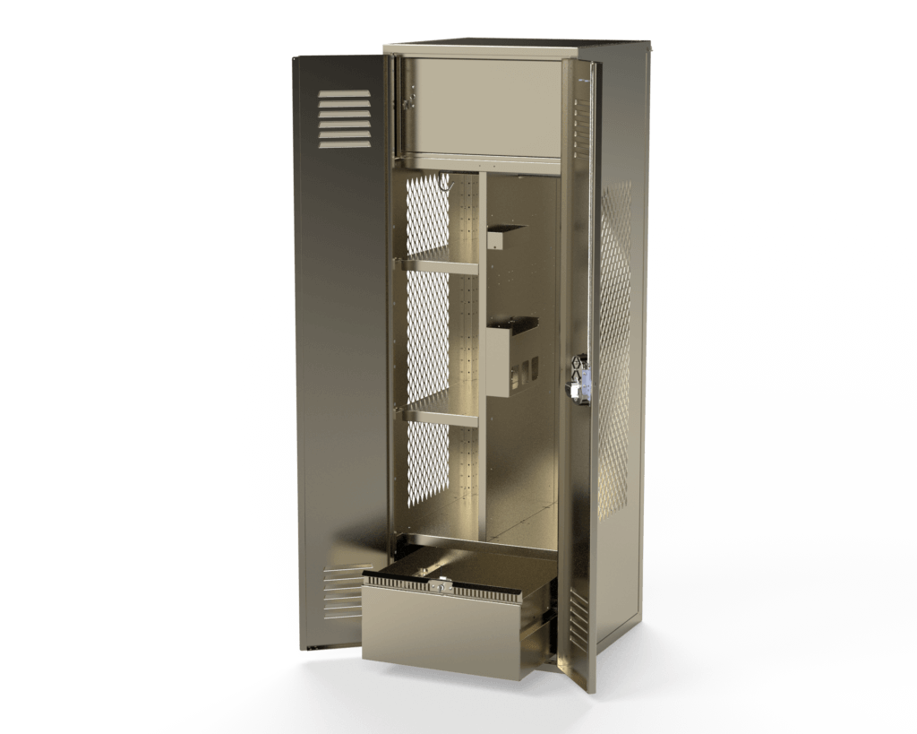 PATRIOT® FULLY FRAMED GEAR LOCKERS Robinson Steel Co.