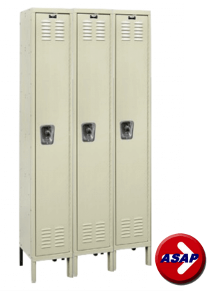 Hallowell Premium Lockers 1 Tier x 3 Wide