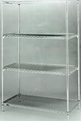 Metro Wire Shelving in Stainless Steel
