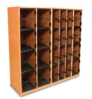 Musical Instrument Cabinet Storage System