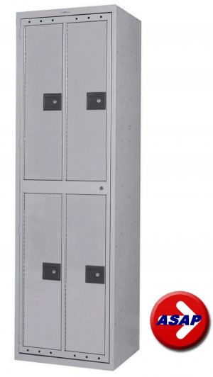 Penco 2 over 2 Compartment Hanging Garment Locker