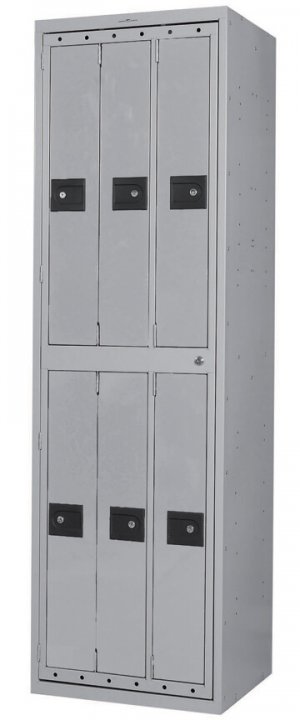 Penco 6 Compartment Hanging Garment Locker