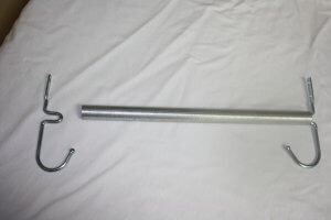 Penco coat rod and hooks