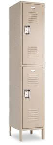 Penco Vanguard Lockers 2 Tier x 1 Wide