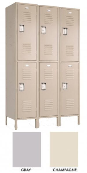 Penco Vanguard Lockers 2 Tier x 3 Wide