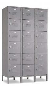 Penco Vanguard Lockers 6 Tier x 3 Wide