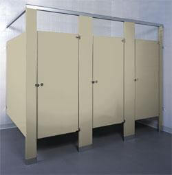 Powder Coated Metal Toilet Partitions by ASI Global Partions - Robinson ...