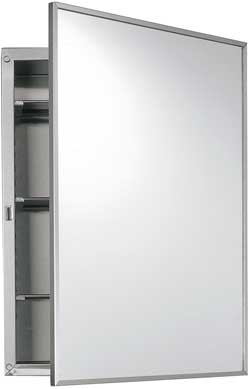 Recessed Stainless Steel Medicine Cabinet