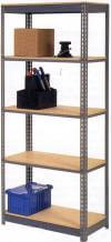 Rivet Lock Boltless Shelving WOOD DECK