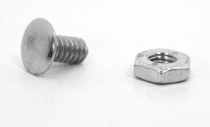 Slotless Locker Bolt and Hex Nut