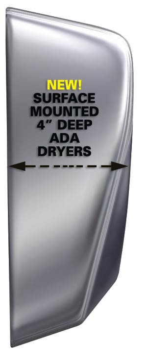 ASI Stainless Steel Profile Hand Dryer