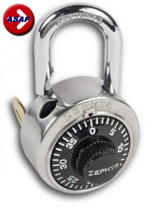 Zephyr 1925 Key Controlled Combination Padlock